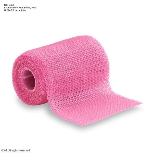3M Scotchcast Plus-Binden pink 10