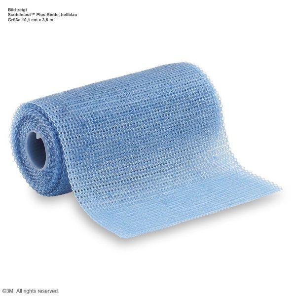 3M Scotchcast Plus-Binden hellblau 5 cm x 3