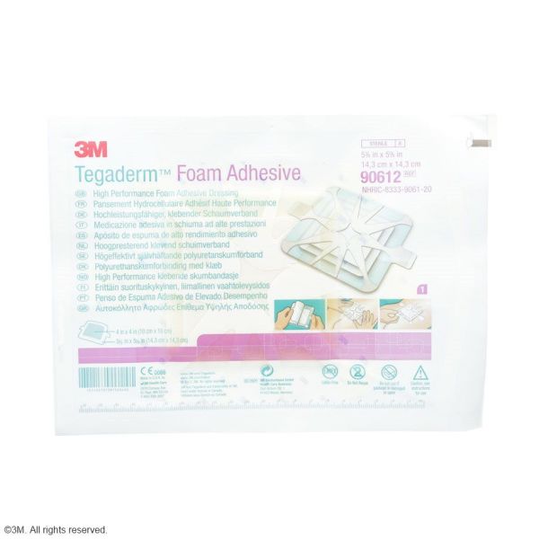 3M Tegaderm Foam Adhesive Schaumverband quadratisch
