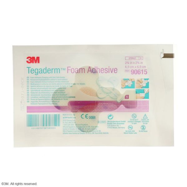 3M Tegaderm Foam Adhesive Schaumverband Kleeblattform