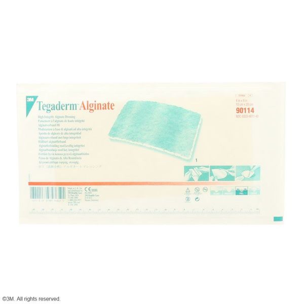3M Tegaderm Alginate Calciumalginat- Kompressen 10 x 20 cm (5 Stck.)