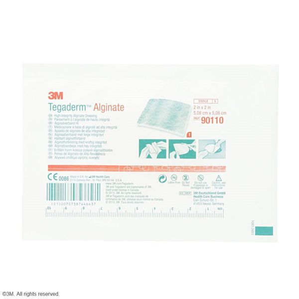 3M Tegaderm Alginate Calciumalginat- Kompressen 5 x 5 cm (10 Stck.)