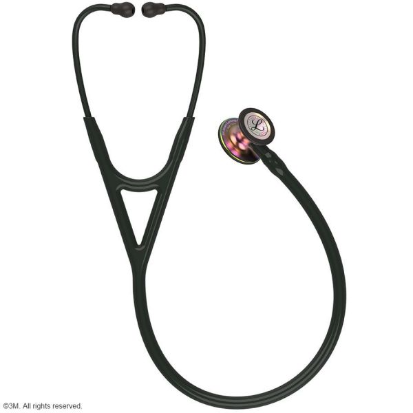 3M Littmann Cardiology IV Diagnostic Stethoskop regenbogenfarbenes Bruststück