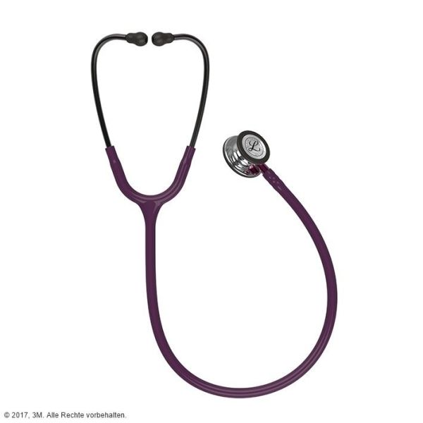 3M Littmann CLASSIC III Monitoring Stethoskop hochglanzpoliertes Bruststück