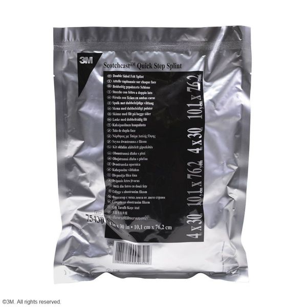 3M Scotchcast Quick Step Splint, Fertigschienen 10
