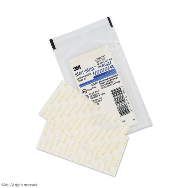3M Steri-Strip Wundverschlussstreifen 12 x 100 mm (50 x 6 Streifen)