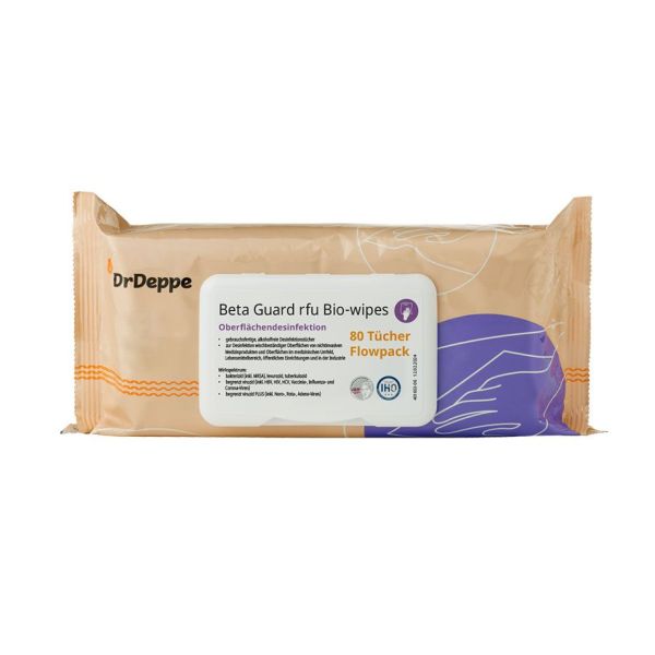 Beta Guard rfu Bio-wipes (80 Tücher) Flowpack