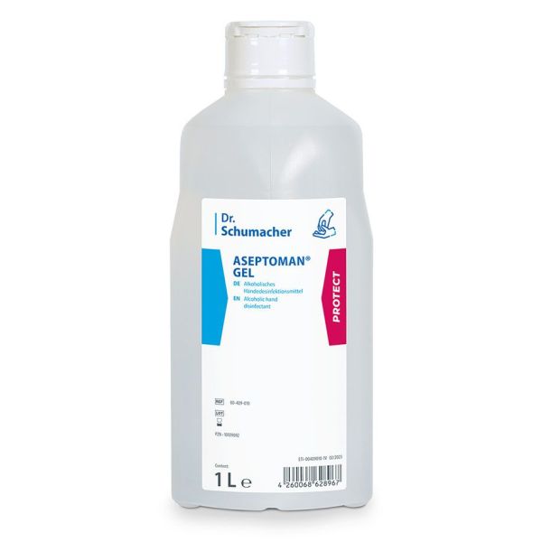 Aseptoman Gel 1 Ltr. Spenderflasche Händedesinfektion #00-409-010-01#