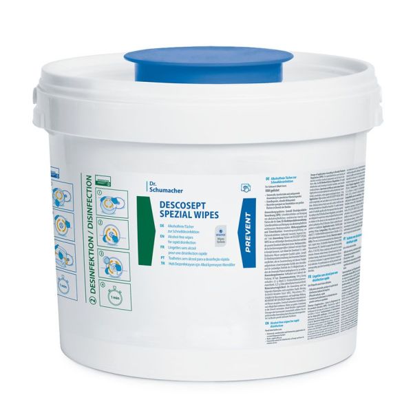 Descosept Spezial Wipes Vliestuchspender inkl. Nachfüllpackung (1 Rl. à 100 T.)