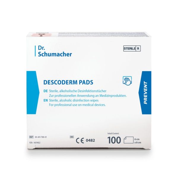 Descoderm Pads Desinfektionstücher (100 Stck.)