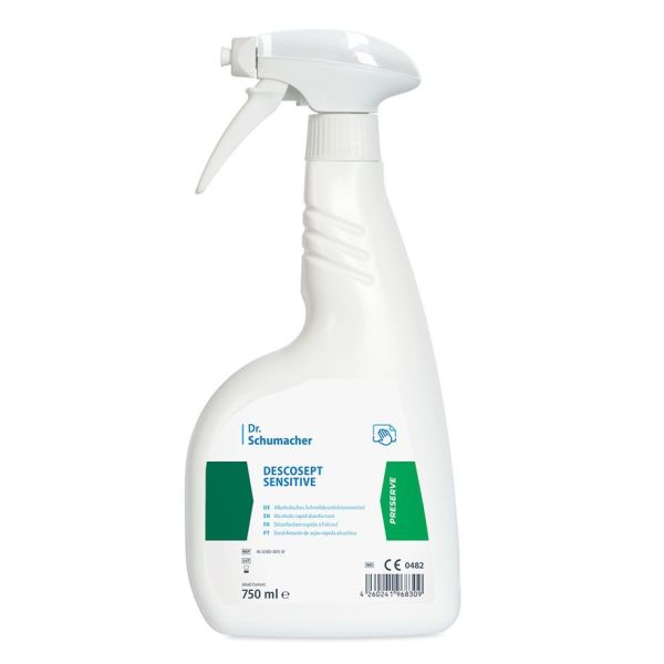 Descosept Sensitive 750ml Triggerflasche Flächenschnelldesinfektion