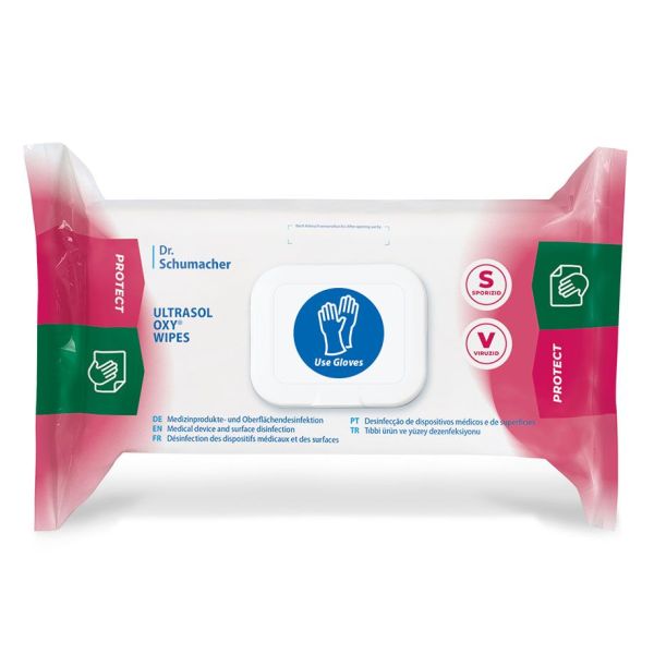 Ultrasol Oxy Wipes (108 Tücher) Flächendesinfektion