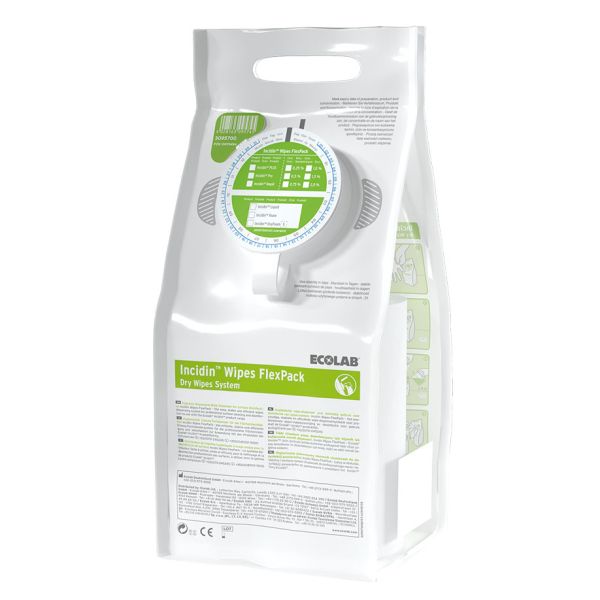 Incidin Wipes FlexPack mit grüner Kappe (6 FlexPack)
