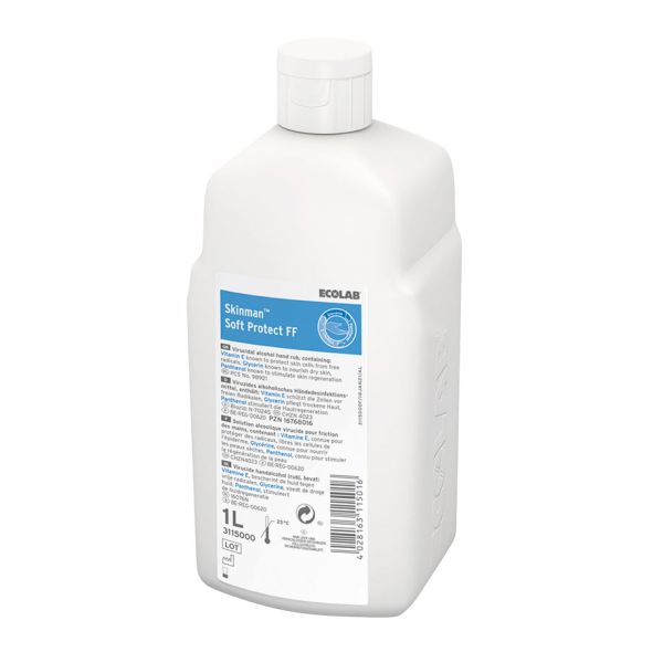 Skinman Soft Protect FF 1 Ltr. Händedesinfektion Spenderflasche
