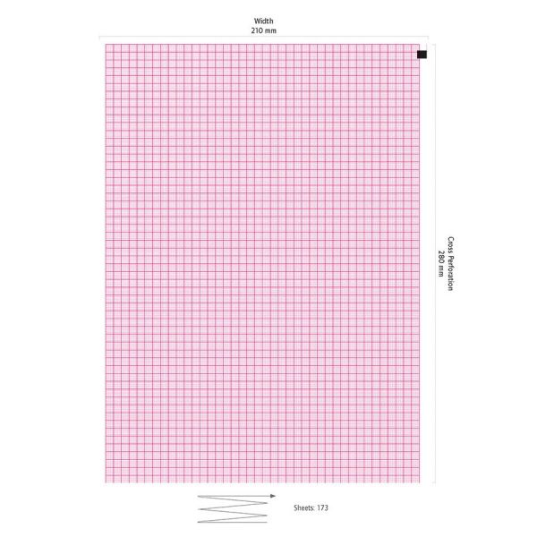 Schiller EKG-Papier Cardiovit AT-2/ AT-170