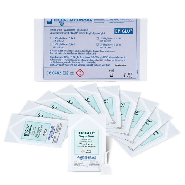 EPIGLU Wundkleber Single Dose Dosetten (10 Stück à 0