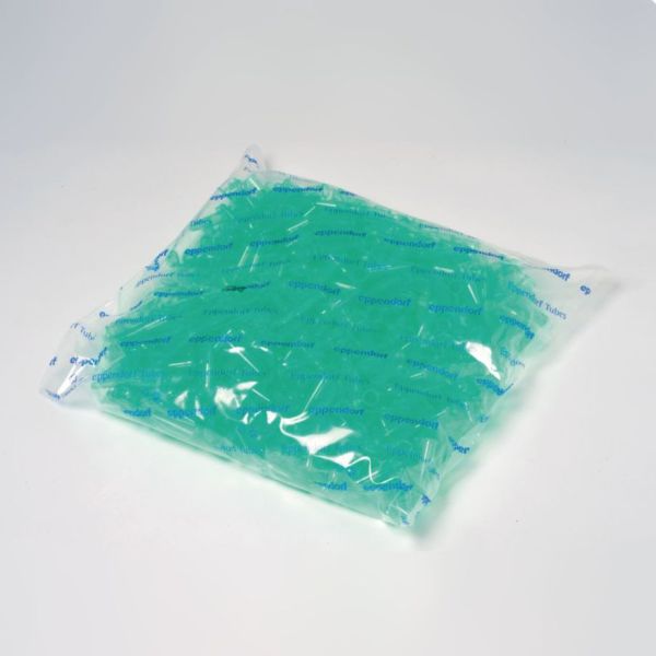 Tubes 3810X 1,5 ml grün, konisch mit Deckel (1000 Stck.)