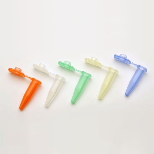 Safe-Lock Tubes 0,5 ml Farbsortiment, konisch mit Deckel (500 Stck.)