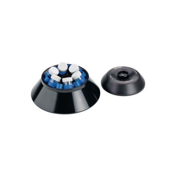 Festwinkelrotor F-35-6-30 komplett mit Rotordeckel und Adapter