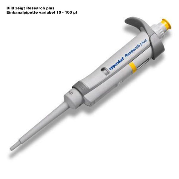 Research plus Einkanalpipette variabel 20 - 200 µl