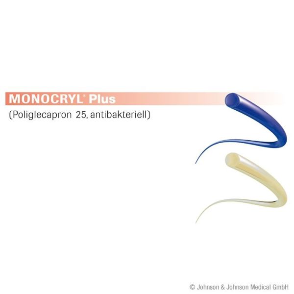 MONOCRYL Plus SH1 3/0=2 violett monofil Nahtmaterial Fadenlänge 70 cm (12 Stck.)
