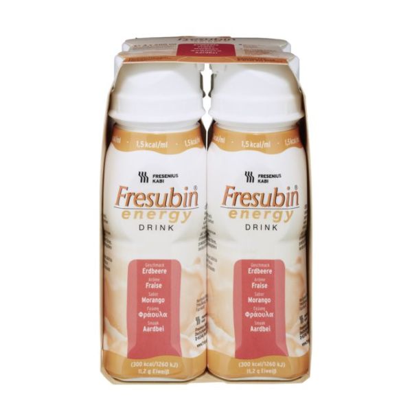 Fresubin energy Drink Erdbeere Trink- und Sondennahrung (24 x 200 ml)