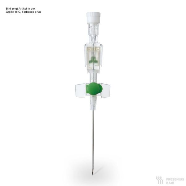 Vasodrop Safety Venenverweilkanüle, PUR, 22 G