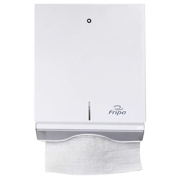 Fripa - Handtuchspender Metall weiß groß