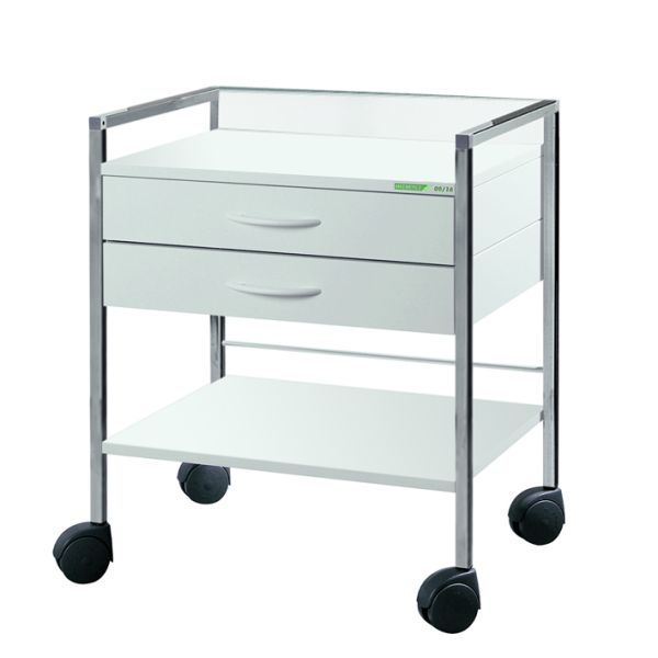 Variocar 60 Basiswagen, 833 mm hoch, mit 2 Schubladen