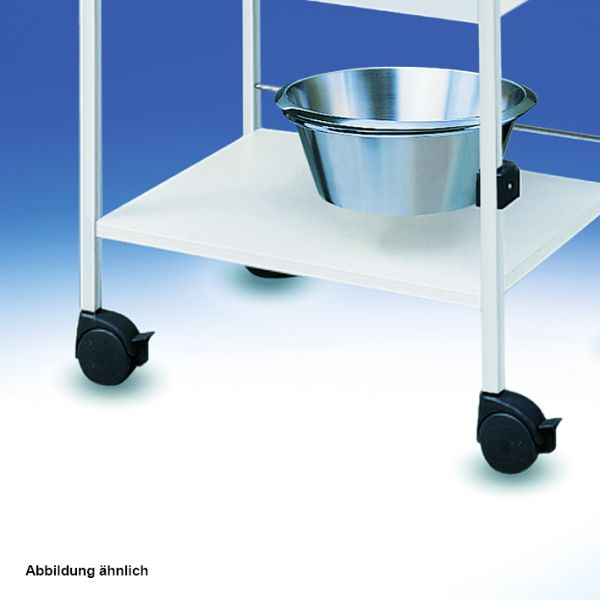 Aufpreis für 2 festellbare Rollen Ø 75 mm