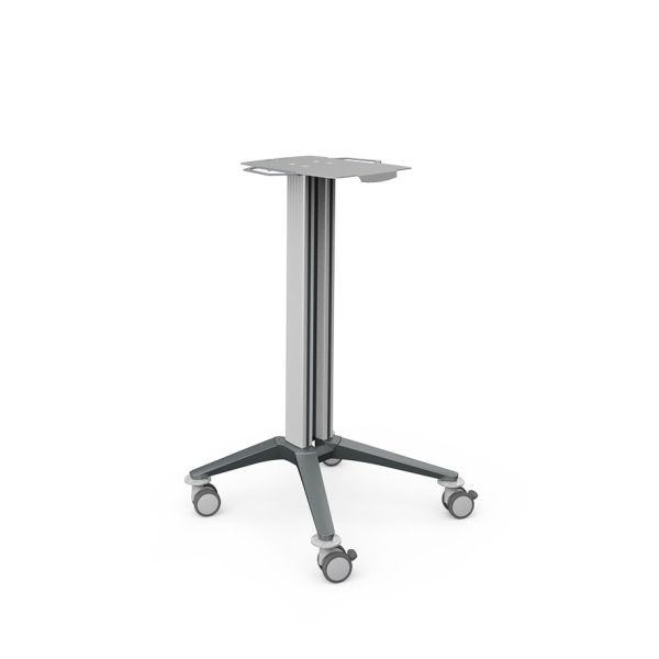 bravo Basiswagen 2, grau, mit Metall-Ablageplatte