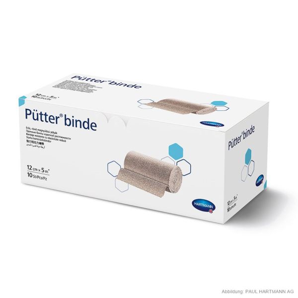 Pütterbinden 5 m x 12 cm lose (10 Stck.) 0