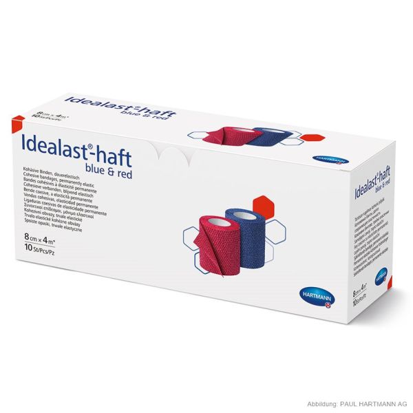 Idealast-haft Color Idealbinden 4 m x 8 cm (10 Binden sort.)