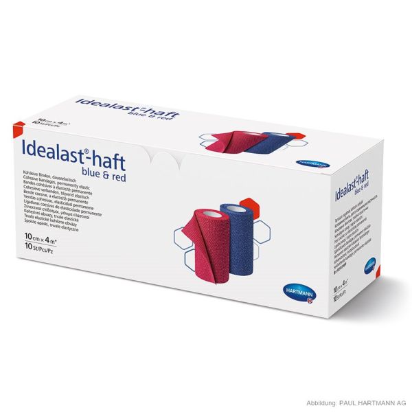 Idealast-haft Color Idealbinden 4 m x 10 cm (10Binden sort.)