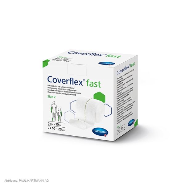 Coverflex fast Schlauchverband Gr. 2, 5 cm x 10 m
