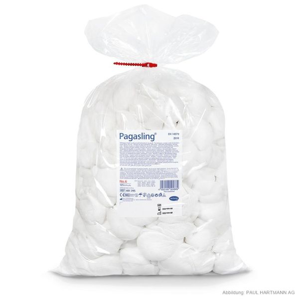 Pagasling Schlinggazetupfer unsteril Gr. 6