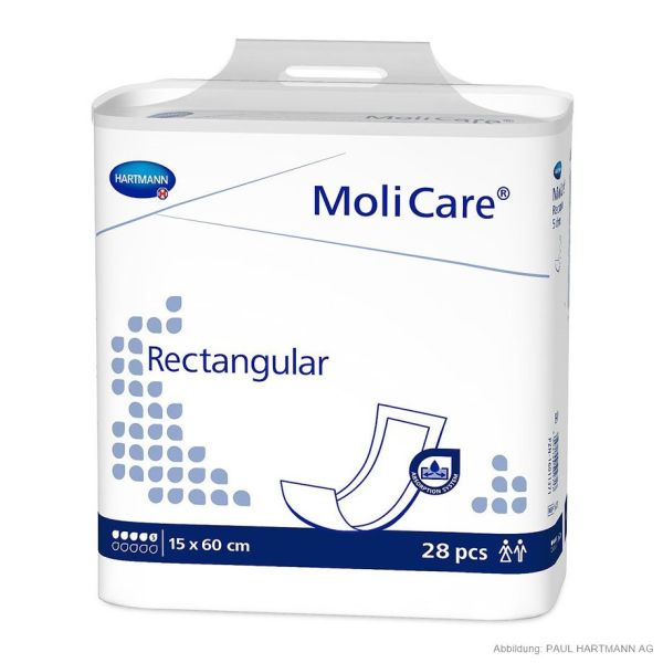 MoliCare Rectangular 5 Tropfen 15 x 60 cm