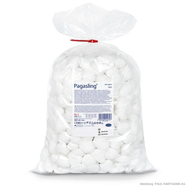 Pagasling Schlinggazetupfer unsteril Gr. 3