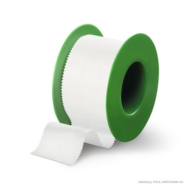 Omnisilk Fixierpflaster 5 m x 2,5 cm, mit Sprengring