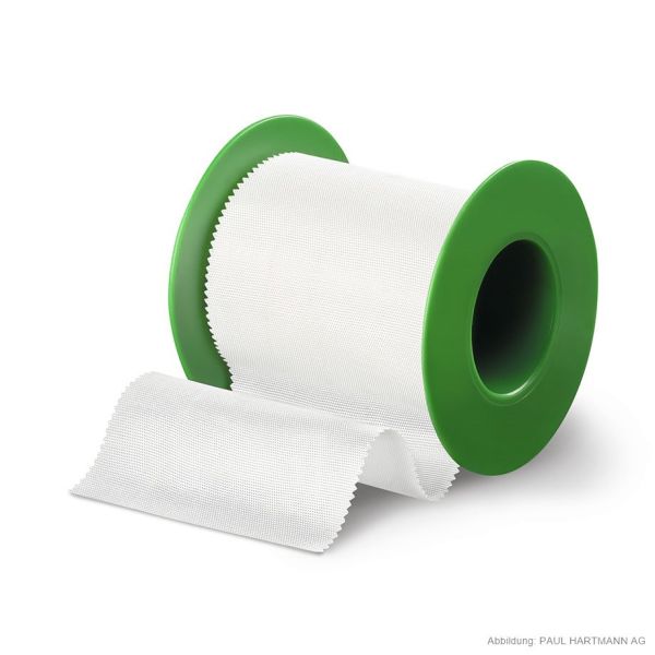 Omnisilk Fixierpflaster 5 m x 5 cm, mit Sprengring
