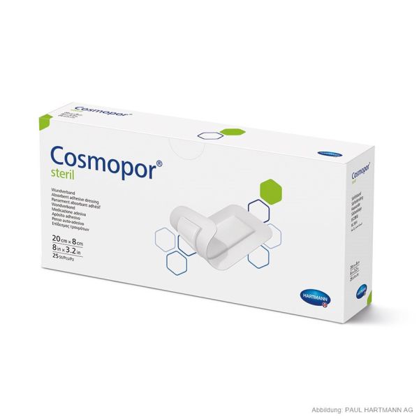 Cosmopor Steril Wundverband 20 x 8 cm (25 Stck.)