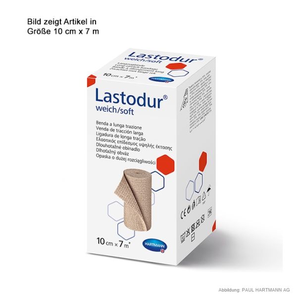 Lastodur weich/soft Langzugbinde 7 m x 6 cm