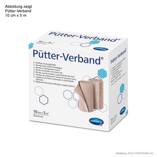 Pütter-Verband 5 m x 8/10 cm (2 Stck.) 0