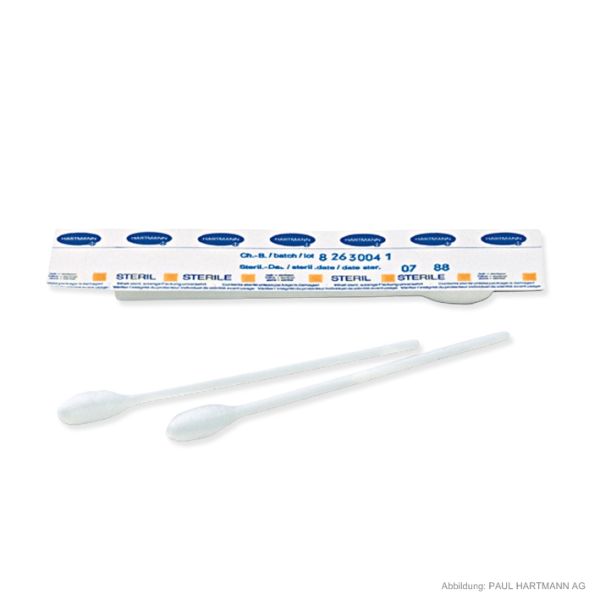 Peha Wattestäbchen steril, aus PP, 4 mm Ø