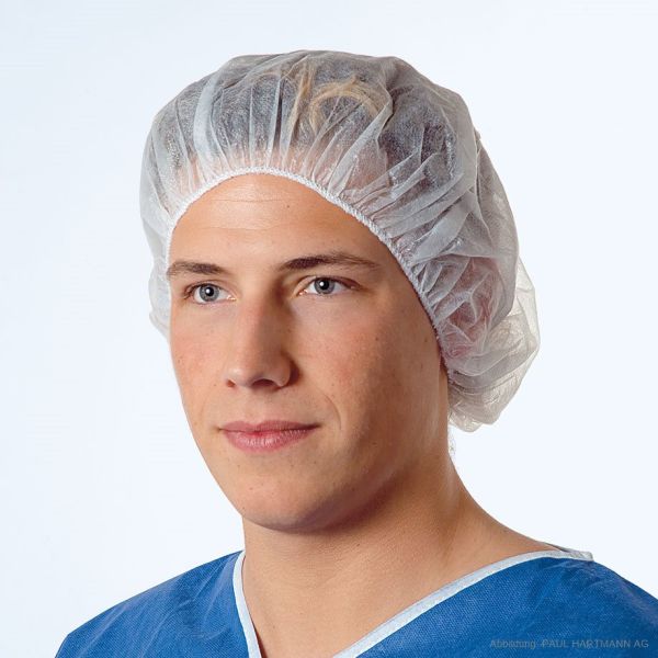 Foliodress cap Comfort Universal weiß OP-Hauben (100 Stck.)