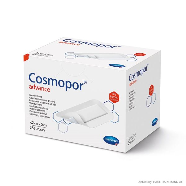 Cosmopor Advance Wundverband steril 7