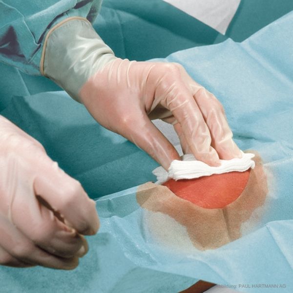 Foliodrape Protect Lochtücher steril selbstkl. 2lagig 75 x 90 cm (40 Stck.)