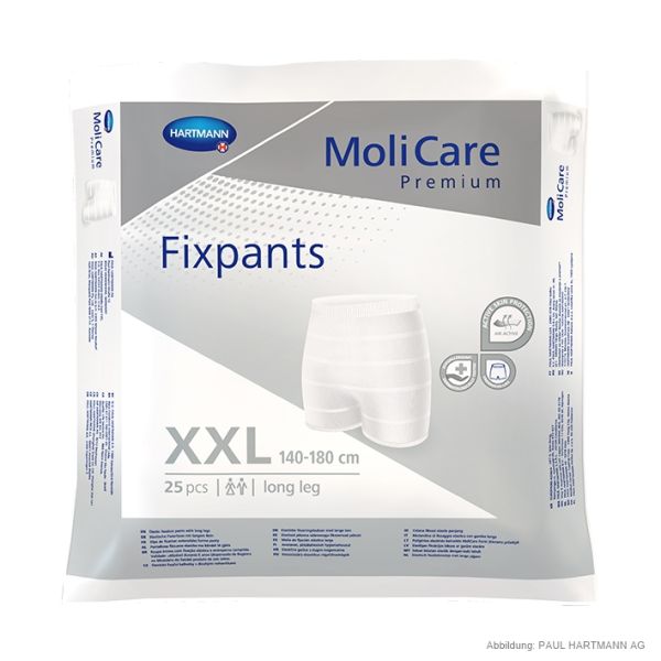 MoliCare Premium Fixpants long leg Fixierhosen Gr. XXL (25 Stck.)