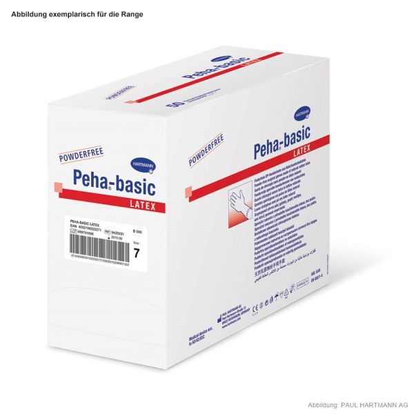 Peha-basic Latex OP-Handschuhe puderfrei