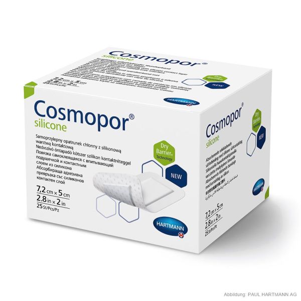 Cosmopor silicone Wundverband steril 7